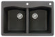 Transolid Aversa, Black, 22"x33"x9.5"