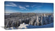 "Gory Stolowe From Szczeliniec Mountains" Landscape Wall Art, 32"x16"