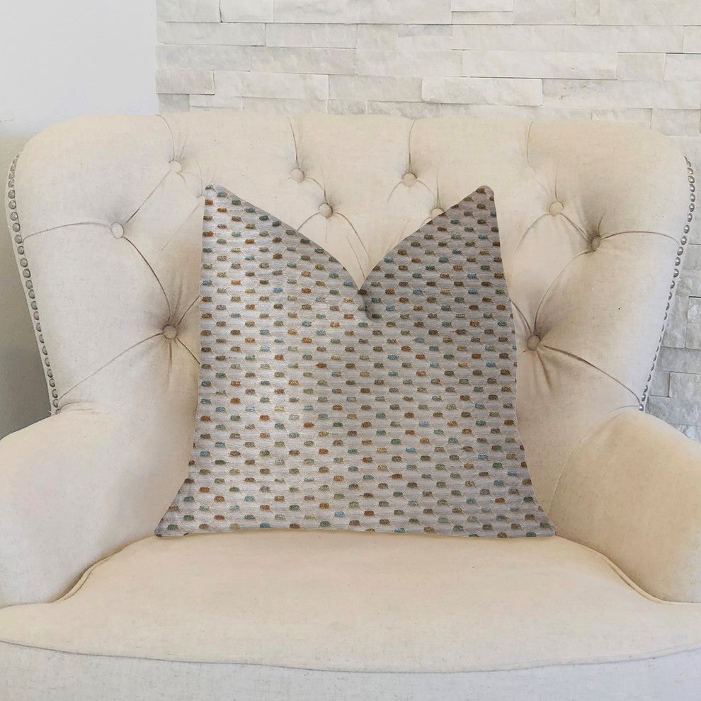 Sweet confetti Multicolor Luxury Throw Pillow, 24"x24"