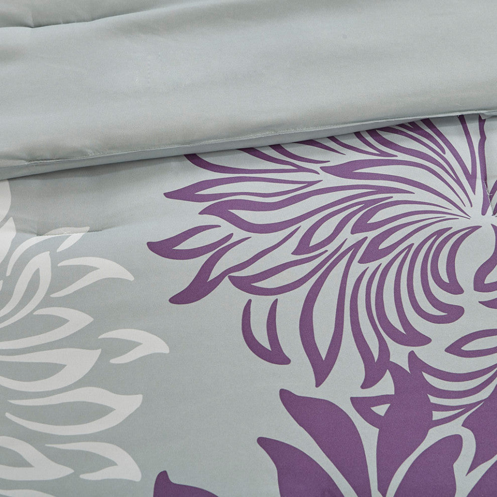 Madison Park Essentials Maible 9 Piece Comforter Set With Cotton Bed Sheets