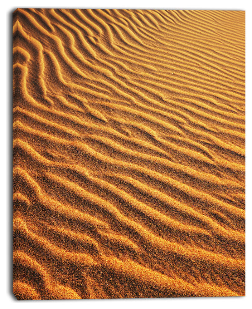 Beautiful Sand Desert Dunes, African Landscape Canvas Art Print, 30"x40"