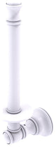 Carolina Upright Toilet Paper Holder, Matte White
