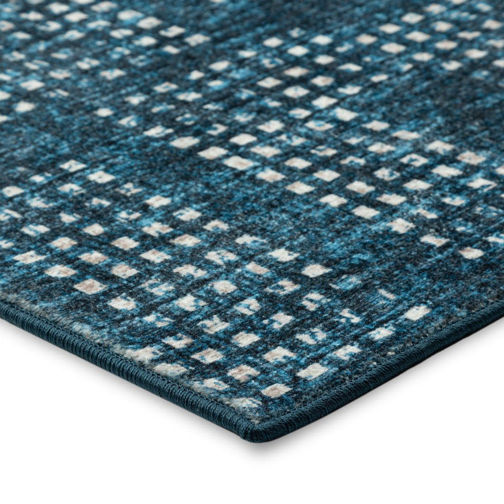 Dalyn Delano DA1 Navy 2'6"x10' Runner Rug