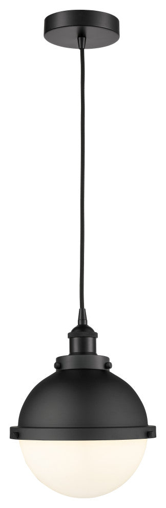 Innovations 616-1PH-BK-HFS-81-BK-LED 1-Light Mini Pendant, Matte Black