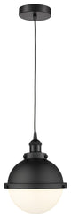 Innovations 616-1PH-BK-HFS-81-BK-LED 1-Light Mini Pendant, Matte Black