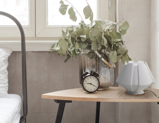 Meta, Ceramic Portable, Bisque, LED