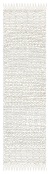 Safavieh Couture Natura Collection NAT852 Rug, Ivory, 2'3"x8'