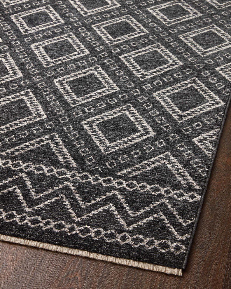 Loloi II Vance Charcoal / Dove 2'-3" X 3'-10" Area Rug
