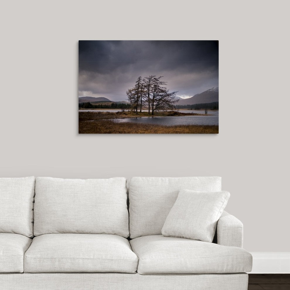"Loch Tulla" Wrapped Canvas Art Print, 36"x24"x1.5"