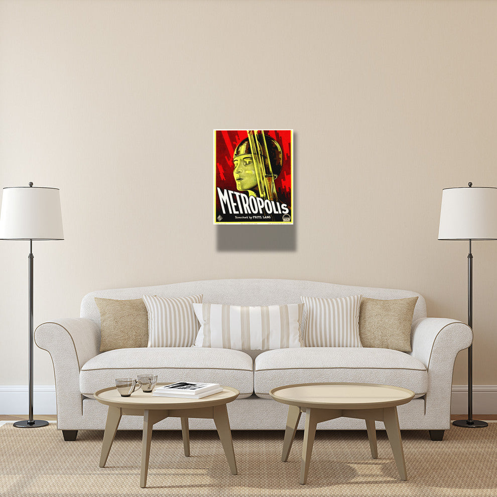 "Metropolis 1927" Stretched Canvas Giclee by Hollywood Photo Archive, 24x36"