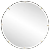 Uttermost Grand Pendulum Round Mirror