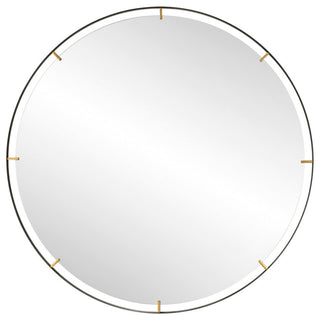 Uttermost Grand Pendulum Round Mirror