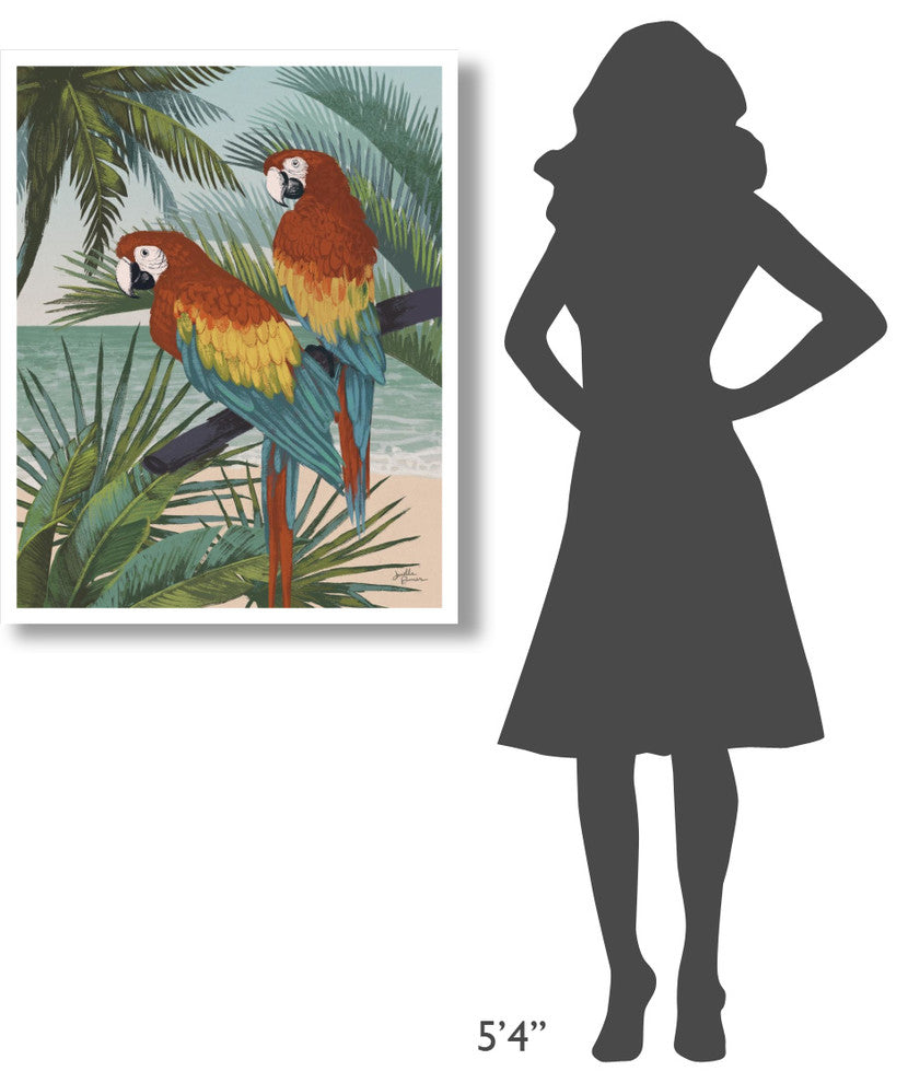 "Welcome to Paradise X" Digital Paper Print by Janelle Penner, 30"x37"