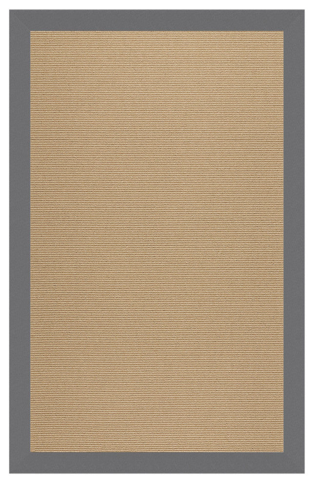 Capel Zoe-Sisal Ash 1995_355 Machine Tufted Rugs - 5' X 8' Rectangle