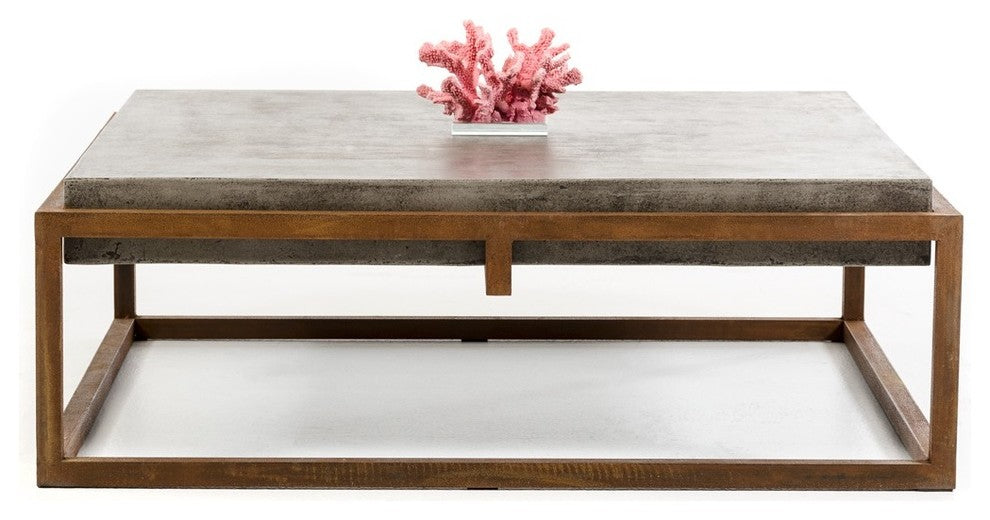 Modrest Shepard Modern Concrete Coffee Table
