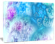 Clear Blue Magic Stormy Sky, Oversized Abstract Canvas Art Print, 60x40
