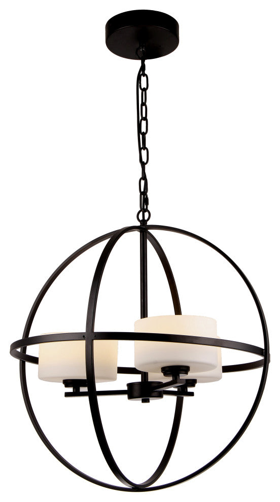 Everlyn 3-Light Unique / Statement Globe Pendant