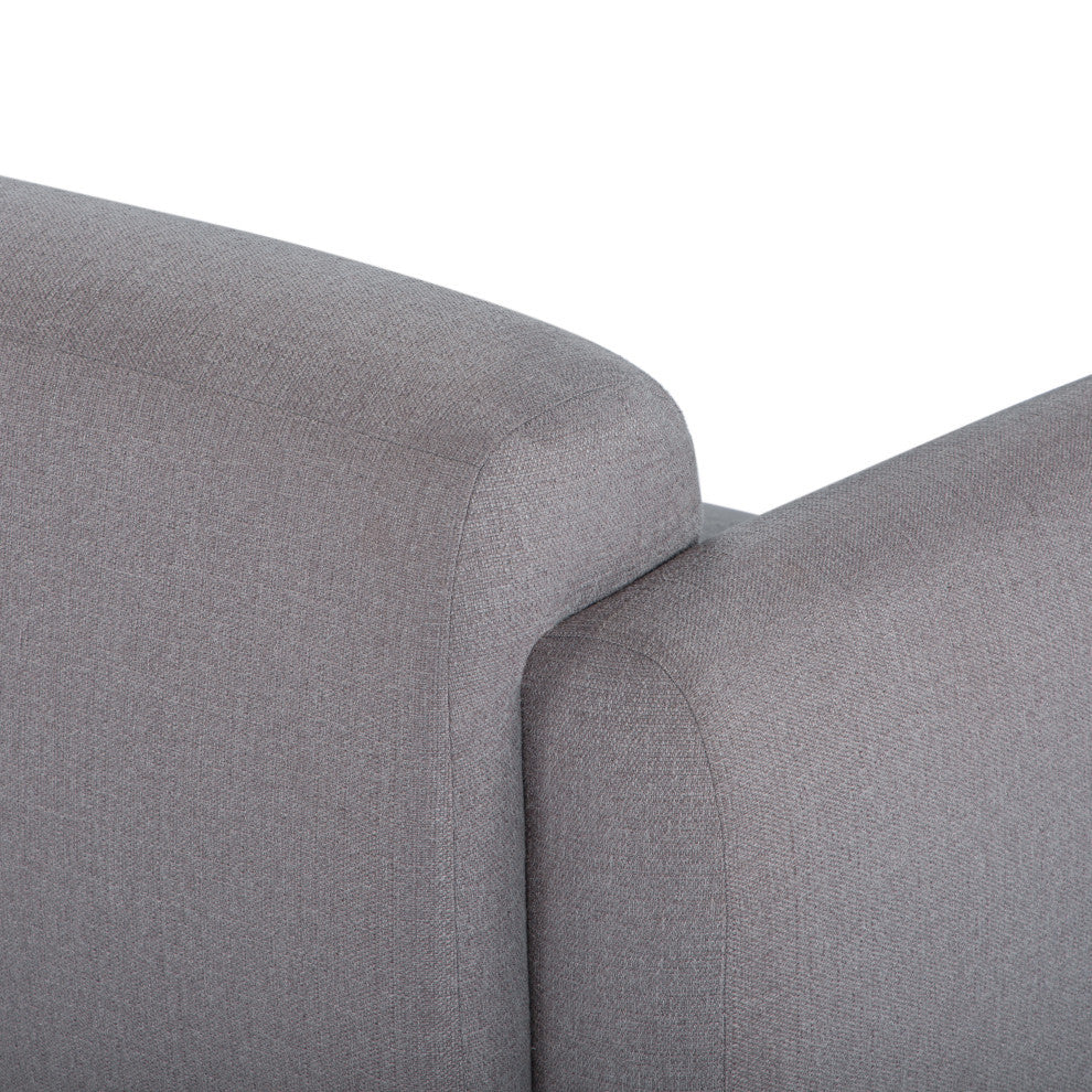 Metro, Tulum 3 Seater Sofa, Dark Brown