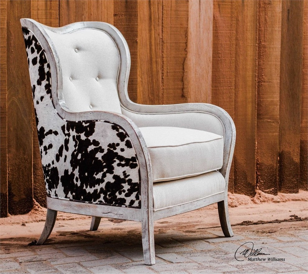 Chalina High Back Armchair By Designer Matthew Williams