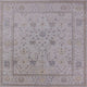 Ahgly Company Indoor Square Mid-Century Modern Area Rugs, 5' Square