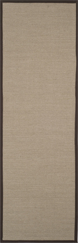 Safavieh Natural Fiber Nf131F Rug, Sage/Brown, 5'0"x8'0"