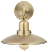 Capital Lighting 634811 18" Tall Bathroom Sconce - Aged Brass