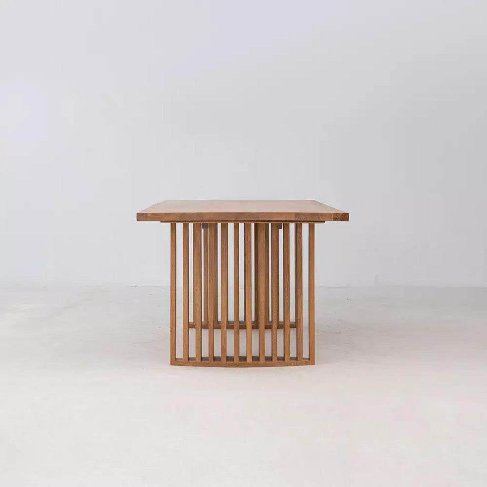 Zither 84" Dining Table, Ginger