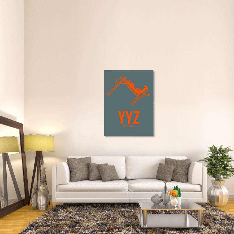 "YYZ Toronto Poster 1" Fine Art Print