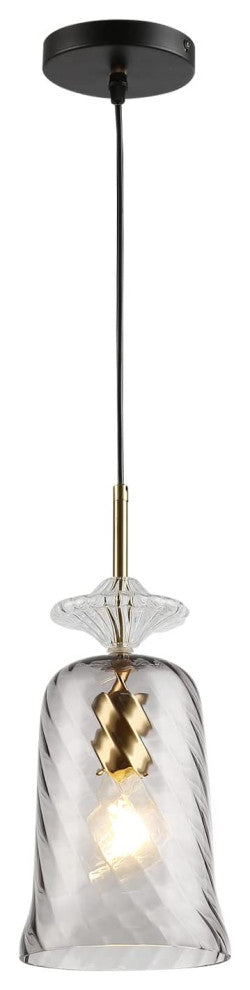 Modern Pendant Lighting, Adjustable Hanging, Glass Shade