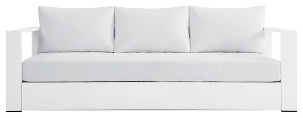 Modway Tahoe outdoor Patio Powder-Coated Aluminum Sofa