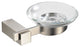 Fresca Ellite Soap Dish, Brushed Nickel