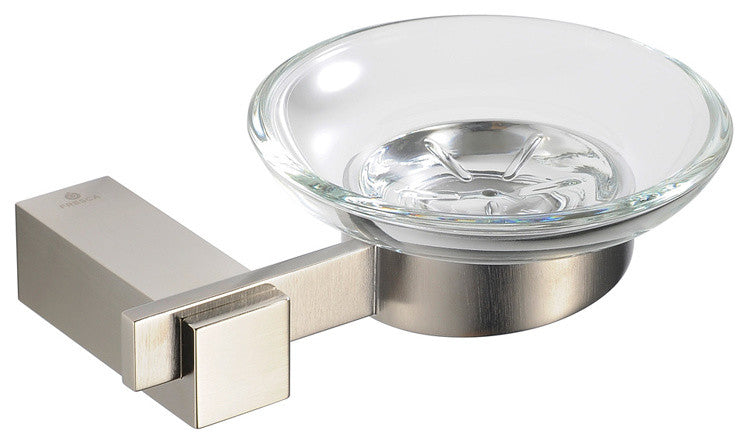 Fresca Ellite Soap Dish, Brushed Nickel