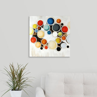 The Spot Wrapped Canvas Art Print, 20"x20"x1.5"