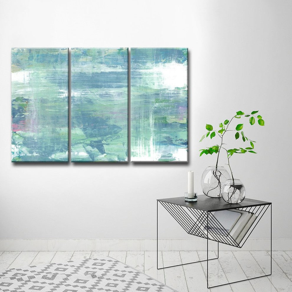 Max+E 'Koi Pond Refections' 3 Piece Canvas Art Set