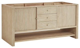Marigot Single 72" Double Vanity, Sunwashed Oak