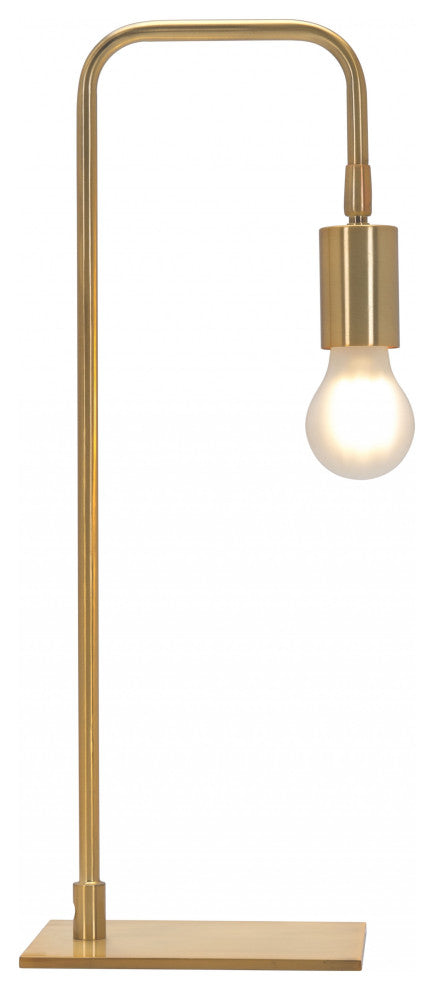 Smooth Copper Table or Desk Lamp