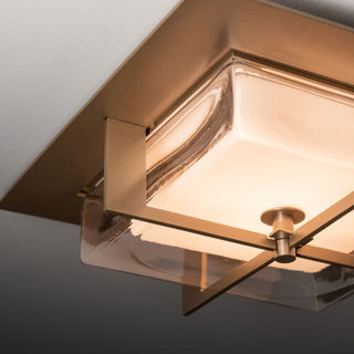 Axis Flush Mount, Soft Gold