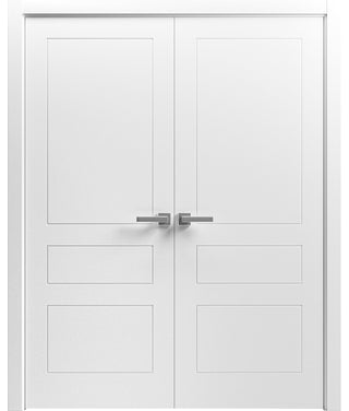 Interior Solid French Double Doors 36x80"