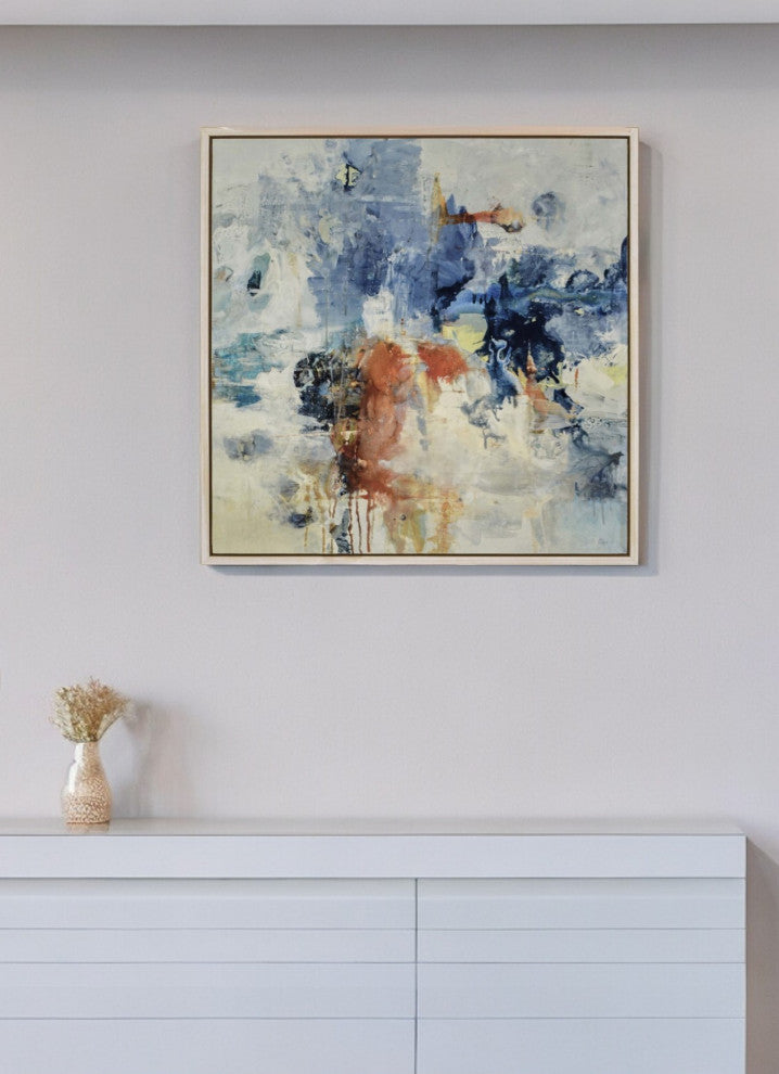 Set Of Four Sphere Framed Art Gold Picture Frame Print Wall Art