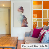 "For Free" by Andreas Lie, 18x12x1.5"