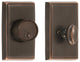 Quaker Sgl Cyl Ddblt 2-3/8" Or 2-3/4" BS, Venetian Bronze