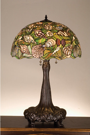 Meyda Lighting 44891 31"H Seashell Table Lamp