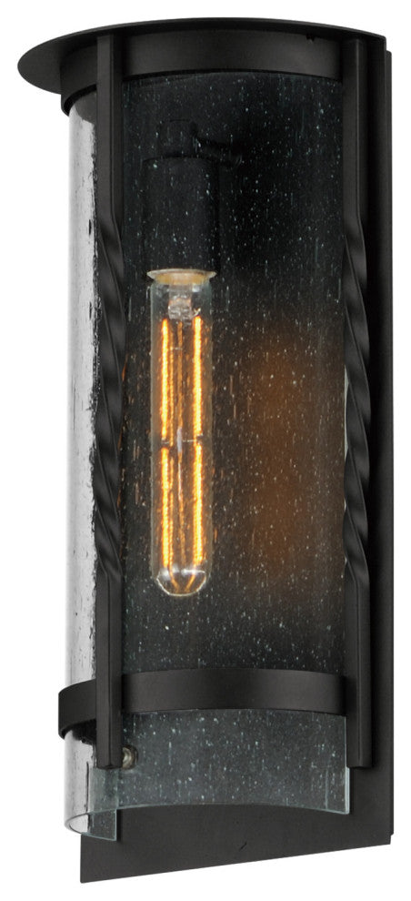 Maxim 30192 Foundry 16" Tall Outdoor Wall Sconce - Black