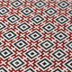 Indoor/Outdoor Marlo MO1 Red Machine Washable 1'8" x 2'6" Rug