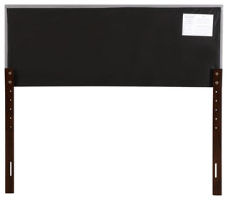 Novo 2 Headboard, Light Gray, Full