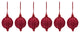 Jute Onion Ornament, Set of 6