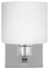 Canfield 1-Light Wall/Bath Sconce, Chrome