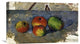"Four Apples" Stretched Canvas Giclee by Paul Cezanne, 22"x13"