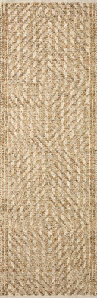 Angela Rose x Loloi Colton Natural / Ivory 9'-0" x 12'-0" Area Rug