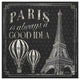 "Vive Paris V" Digital Paper Print by Janelle Penner, 20"x20"